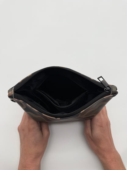 Zippered Camo Valuables Pouch